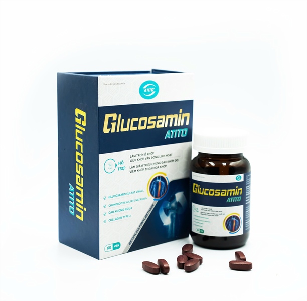 Glucosamin Atito (Lọ 60 viên) - Tradiphar