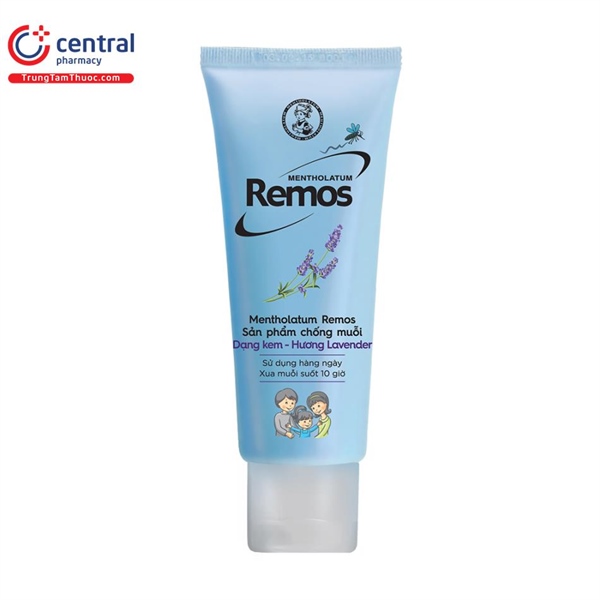 Kem chống muỗi Remos hương lavender 70g - Rohto/VN