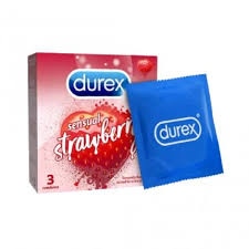Bao cao su durex sensual Strawberry (H*3cái) - Thái Lan