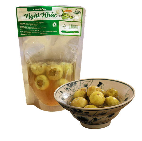 Cà muối chua Nghi Khúc