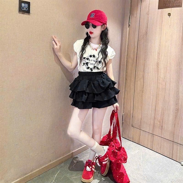 SET ÁO THUN VÁY TẦNG