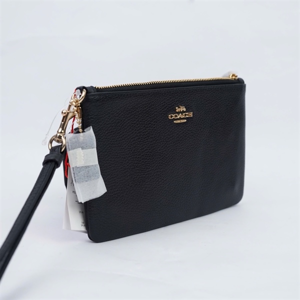 Túi Coach Clutch đen sz19 (QN) KG+