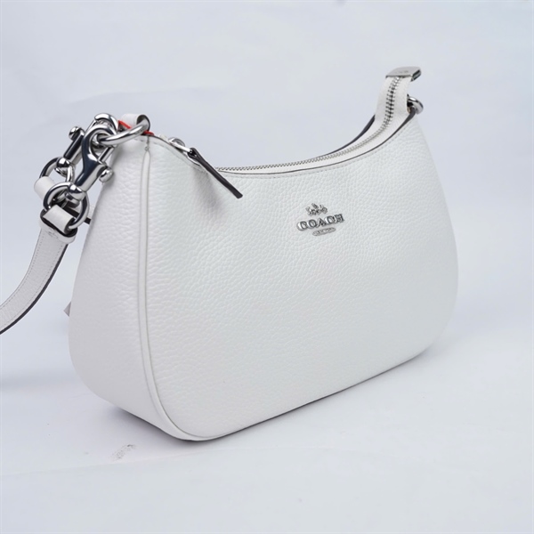 Túi Coach trắng 2strap sz24 (QN) KG+