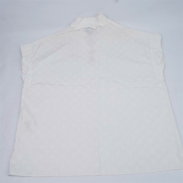 Áo thun LV hoa trắng sz38 (BQ) KG+