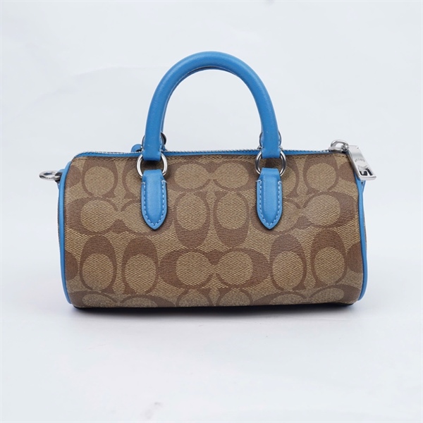 Túi Coach nâu pha xanh sz19 (QN) KG+