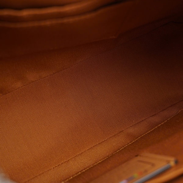 Túi Coach trắng in chữ nhiều màu 2 strap sz24 (QN) KG+