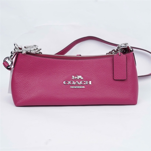 Túi Coach tím 2strap sz26 (QN) KG+