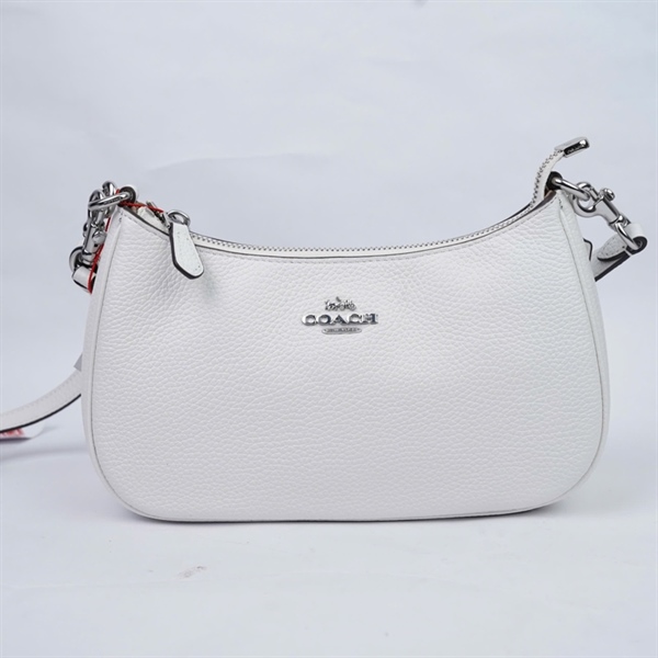 Túi Coach trắng 2strap sz24 (QN) KG+