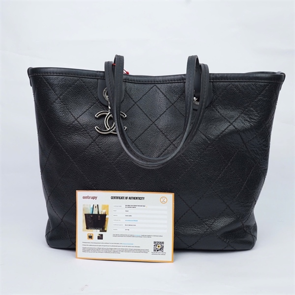 Túi Chanel Tote đen (19244605) sz34 KG+