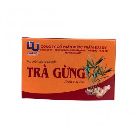 Trà gừng đại uy ( hộp 10 túi)