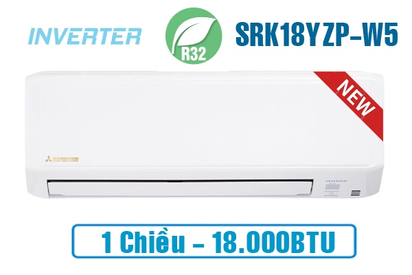 Máy lạnh Mitsubishi Heavy inverter SRK18YZP-W5