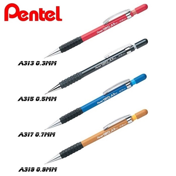 Bút chì kim Pentel 120 A3DX, viết chì bấm