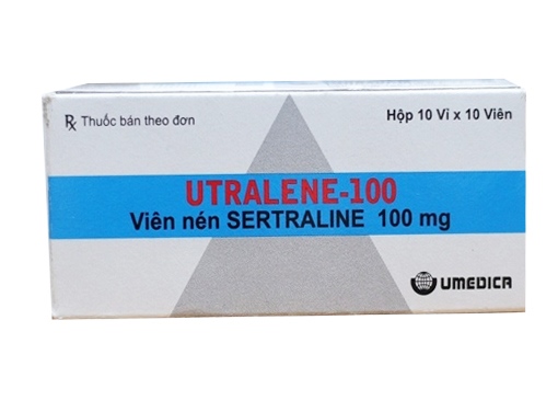 Utralene-100 sertraline umedica laboratories (h/100v)