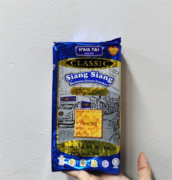 Hwa Tai bánh quy canxi Siang Siang 400g - Cracker