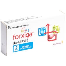 Forxiga 5mg (dapagliflozin) (Đái tháo đường) (Hộp 2 vỉ x 14 viên) - USA