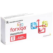 Forxiga 10mg (dapagliflozin) (Đái tháo đường) (H*2vỉ*14viên) - USA