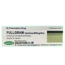 Fullgram Injection 600mg/4ml (Clindamycin 600mg) (Hộp 10 ống x 4ml) - Samjin/Hàn Quốc