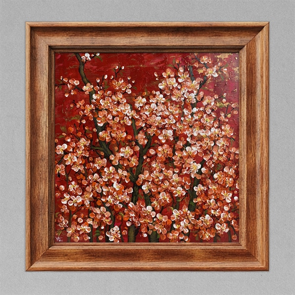 Ngày Xuân (3) - Nguyễn Hảo - 40x40 cm