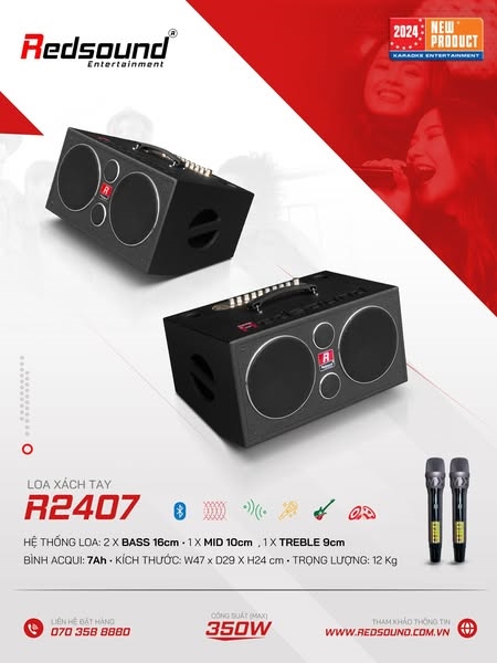 Loa xách tay Redsound 8216