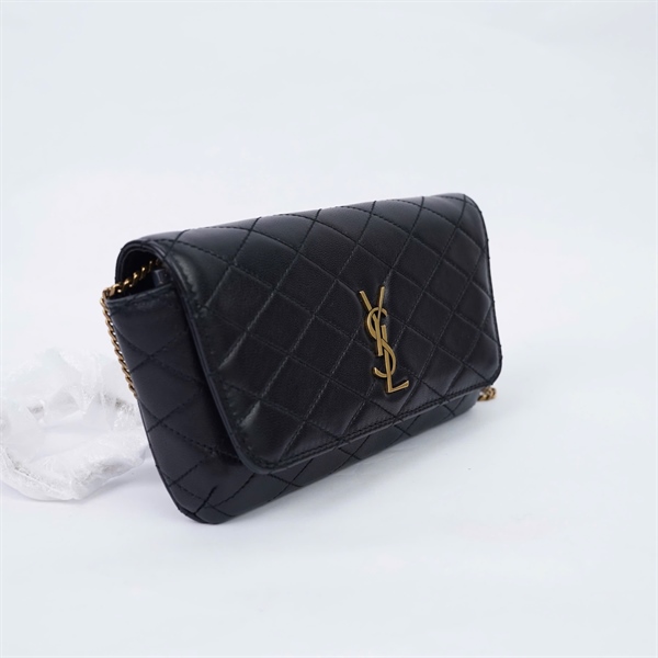 Túi YSL đen GUE742579.0323 sz19 (LN) KG+