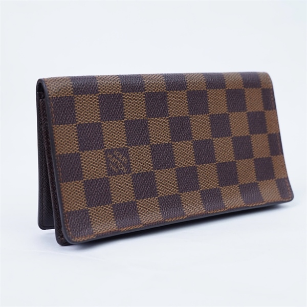 Ví LV ô vuông nâu gập 2 (CT0052) (LT) KG+