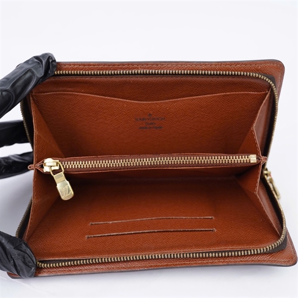 Ví LV Zip hoa nâu (LT) KG+