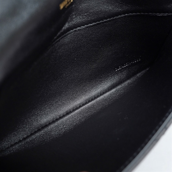 Túi YSL đen GUE742579.0323 sz19 (LN) KG+