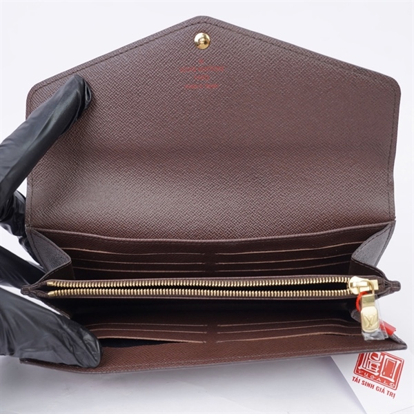 Ví LV ô vuông nâu (LT) KG+