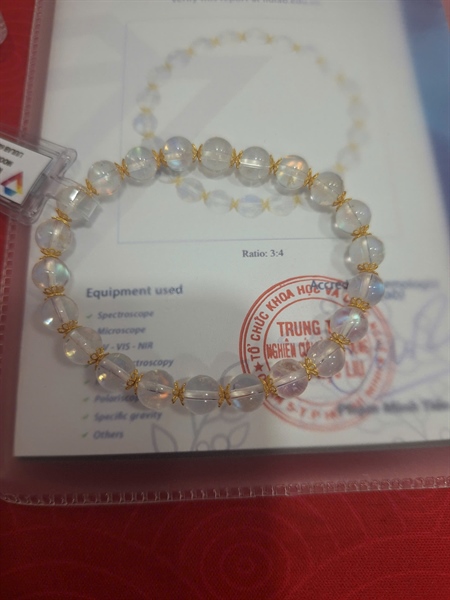 Vòng moon mix vàng 21 hạt 7.72-7.55mm (524554) KG+