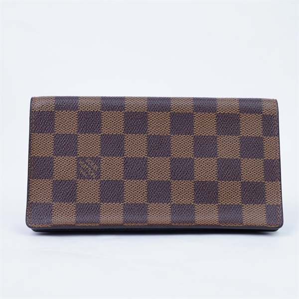 Ví LV ô vuông nâu gập 2 (CT0052) (LT) KG+