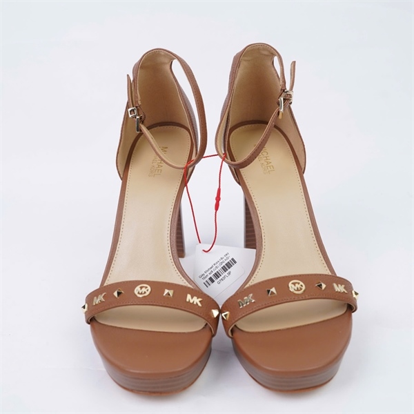 Giày Michael Kors nâu cao 10cm sz8 (US) (QN) KG+