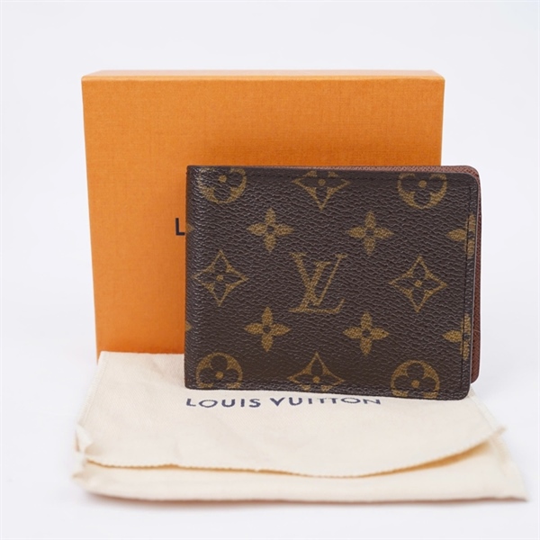 Ví LV hoa nâu gập 2 (LT) KG+