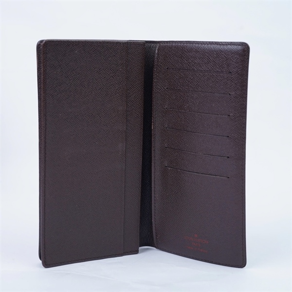 Ví LV ô vuông nâu gập 2 (CT0052) (LT) KG+