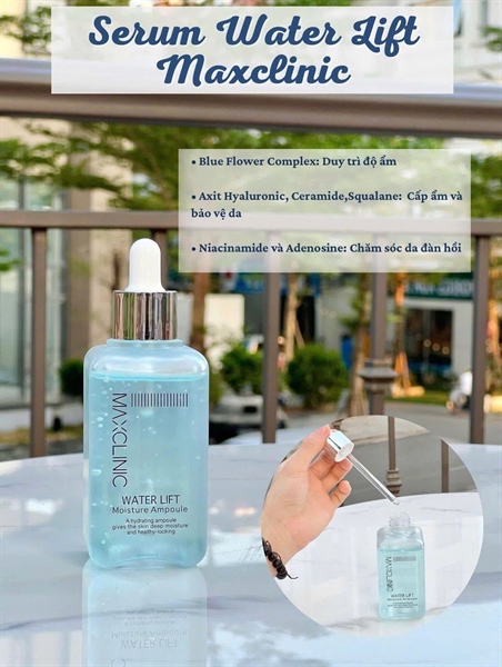Serum Cấp ẩm Maxclinic Xanh (VAT)