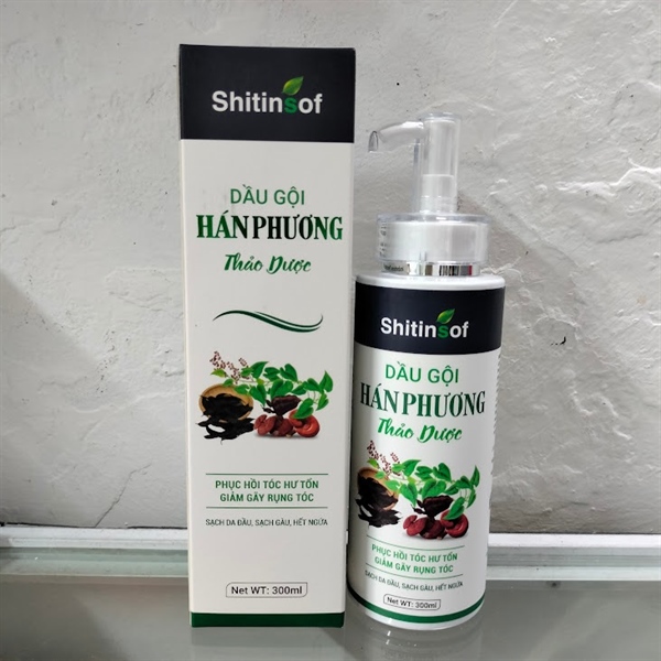 Shitinsof Dầu gội + dầu xả Hán Phương thảo dược hương mùi già chai 300ml - Việt Nam (Chai)