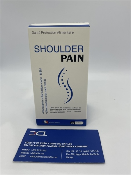 Shoulder Pain (H*30viên) (Giúp giảm đau mỏi vai gáy...)- France