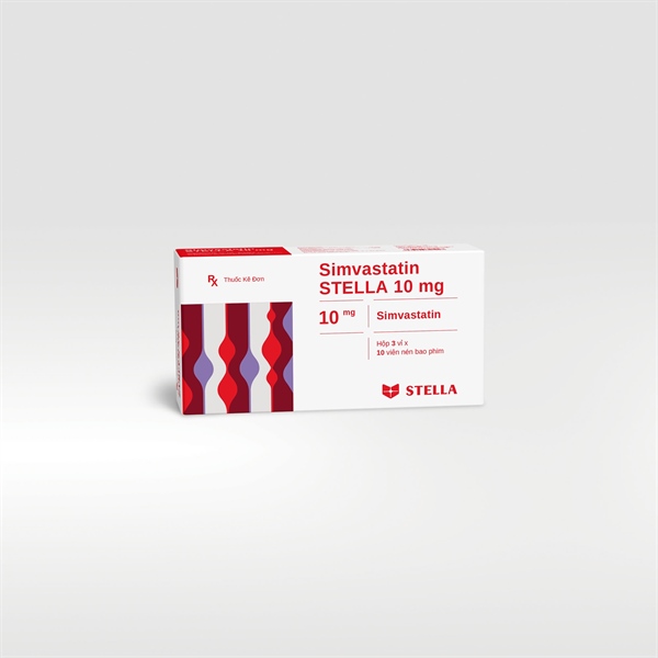Simvastatin Stella 10mg (H*3vỉ*10viên) - Stellapharm