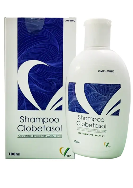Shampoo Clobetasol 100ml (Dầu gội Điều trị tại chỗ bệnh vảy nến) - VCP