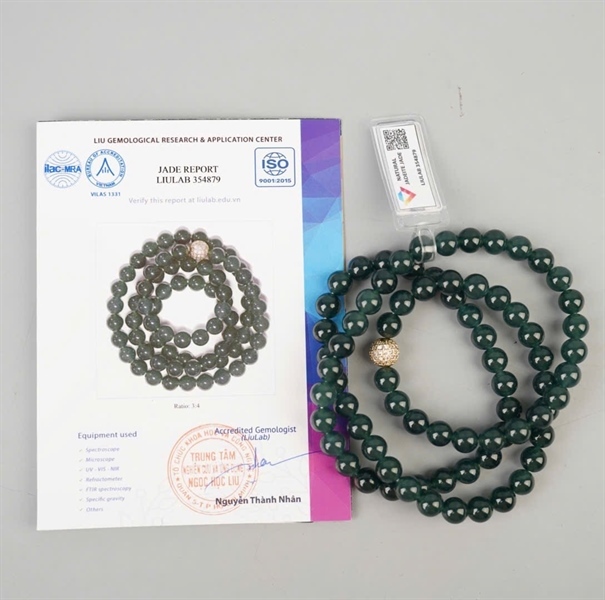 Chuỗi băng lam lục 354879 (Guatemala) KG+