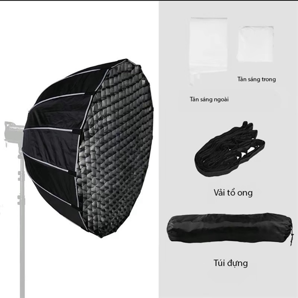 Softbox Parabolic thao tác nhanh P90