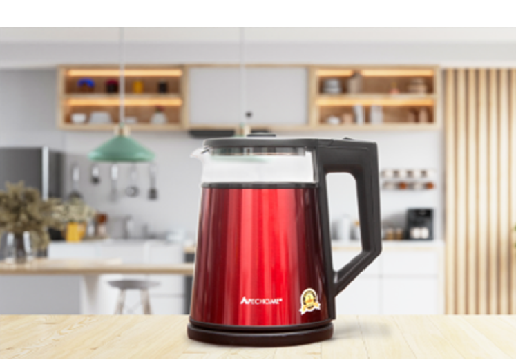 Ấm đun siêu tốc 1.5l Apechome APH-ST15G màu VÀNG