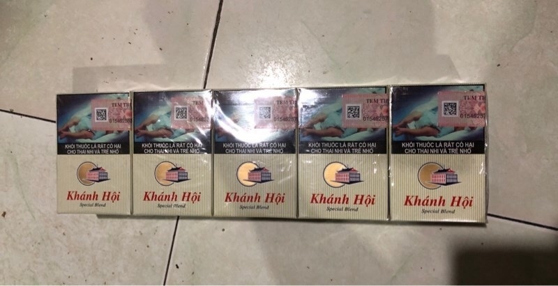 Thuốc lá Khánh Hội trắng