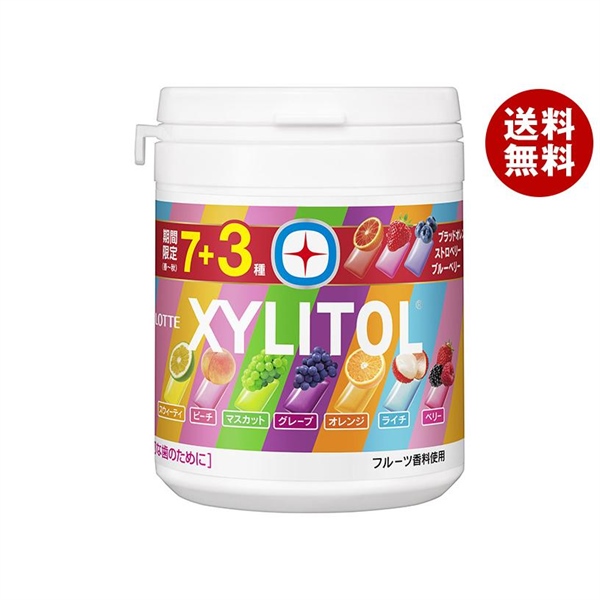 Kẹo Cao Su Lotte Xylitol 7+3 vị Trái Cây 133g