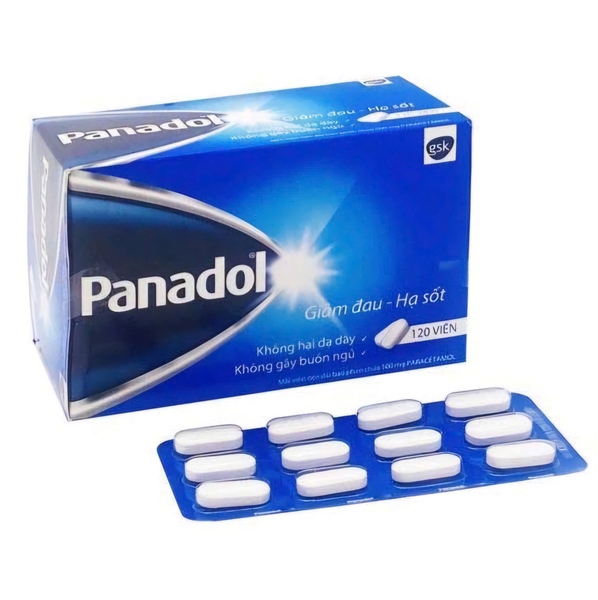 Panadol nén dài 500mg (H*10vỉ*12viên) - Glaxo