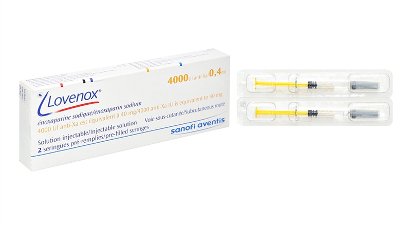 Lovenox 4000 UI (H*2 bơm tiêm đóng sẵn) - France