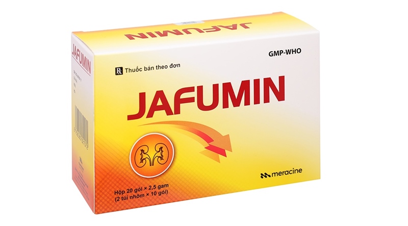 Jafumin (Thuốc cho bệnh nhân suy thận mãn tính) (Hộp 20 gói) - Meracine