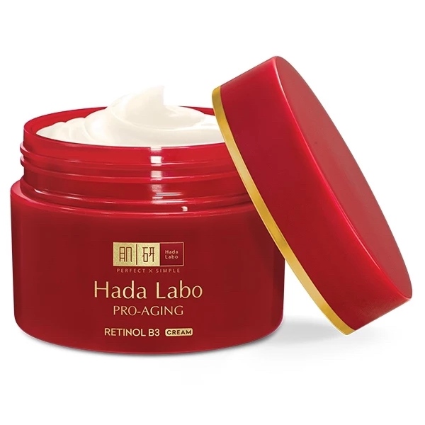 Kem dưỡng cải thiện lão hóa da (Hada Labo Pro-Aging Retinol B3 Cream) 50g - Rhoto