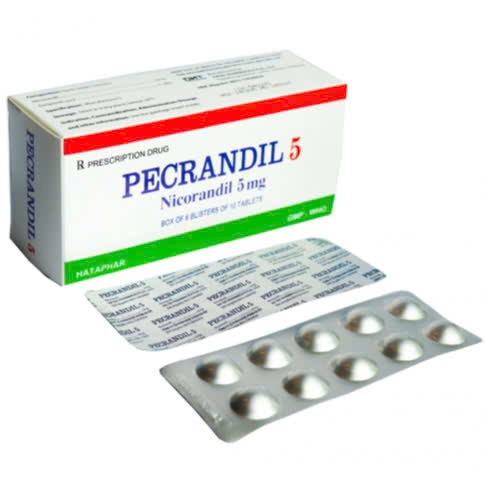 Pecrandil 5 (Nicorandil 5mg (H*6vỉ*10viên) - Hà Tây