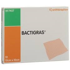 Băng gạc tẩm thuốc parafin (Bactigras 10cm x 10cm) (H*50miếng) - Germany