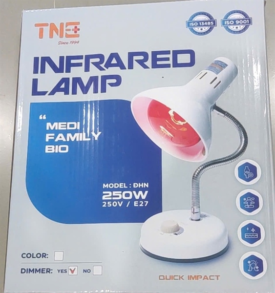 Chân đèn hồng ngoại có nút điều chỉnh chiết áp TNE TNC 2